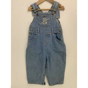 Vintage Bugle Boys 24 months Denim Overalls Light Wash